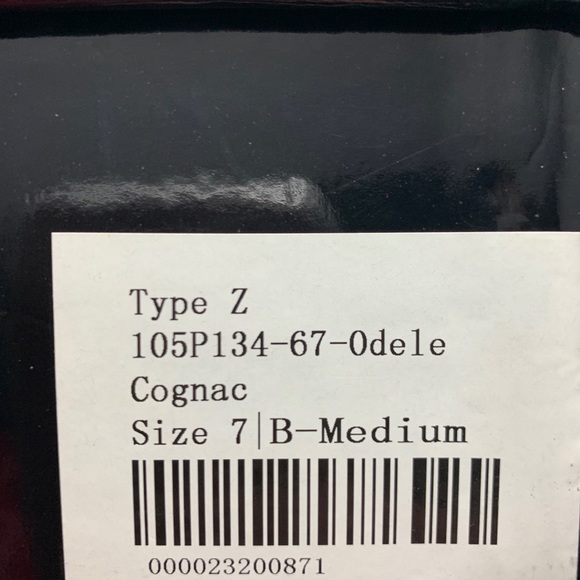 Type Z boho Odele cognac sling back platform heels - Picture 2 of 8